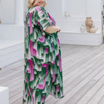    plus-size-maxi-kaftan-dress-emerald-pink-cream-design