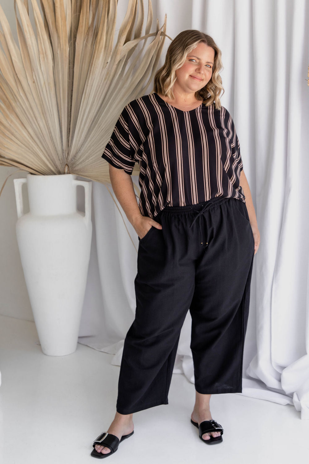 plus-size-relaxed-fit-top-black-stripe