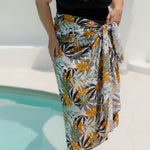 plus-size-sarong-leaf-print-black-blue-white-mustard