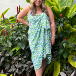     plus-size-sarong-white-blue-green-geometric-design