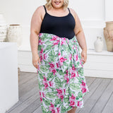    plus-size-sarong-white-pink-green-floral