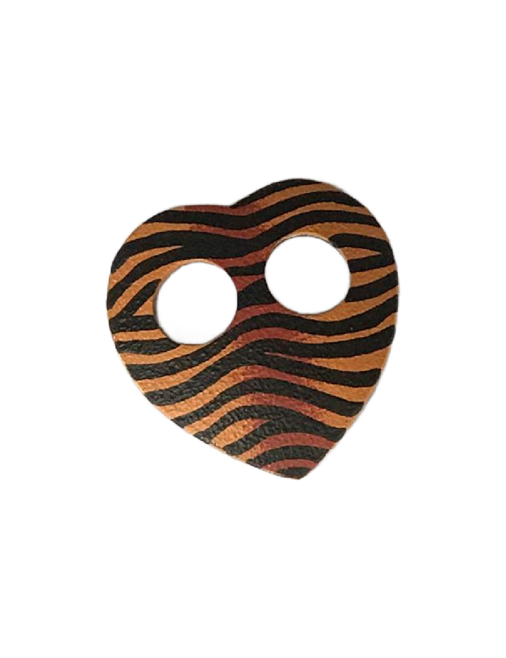 sarong-buckle-coconut-shell-hand-painted-zebra-brown-black-heart-shape