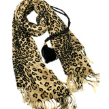 ladies-scarf-wrap-leopard-print-earth-tones