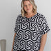 summer-blouse-top-black-white-geo-print-design