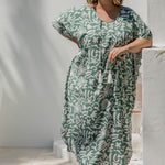 summer-dress-long-kaftan-green-off-white