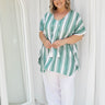 summer-kaftan-top-stripe-green-white