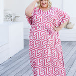 summer-maxi-dress-rose-white-geometric-plus-size-resort-wear