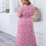    summer-maxi-dress-rose-white-geometric-print-design