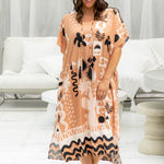 womens-long-kaftan-dress-antique-brass-coffee-foam-black-tropical-print-resort-style