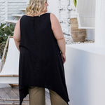 womens-long-plus-size-summer-top-black