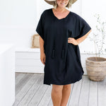 womens-summer-kaftan-dress-black-resort-style