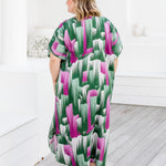    womens-summer-maxi-kaftan-dress-emerald-pink-cream-design