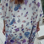 kimono-beach-jacket-blue-purple-mauve-white-floral-border-design