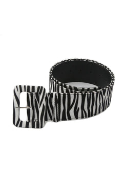 belt-zebra-black-white