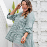 casual-plus-size-summer-top-grey-white-stripe