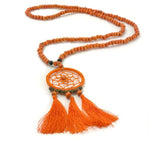 dreamcatcher-pendant-necklace-orange-wood-beads-tassel