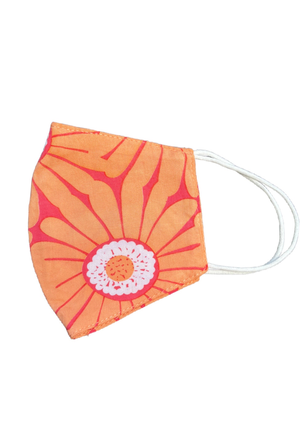 fabric-face-mask-peach-flower