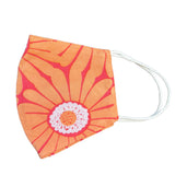 fabric-face-mask-peach-flower
