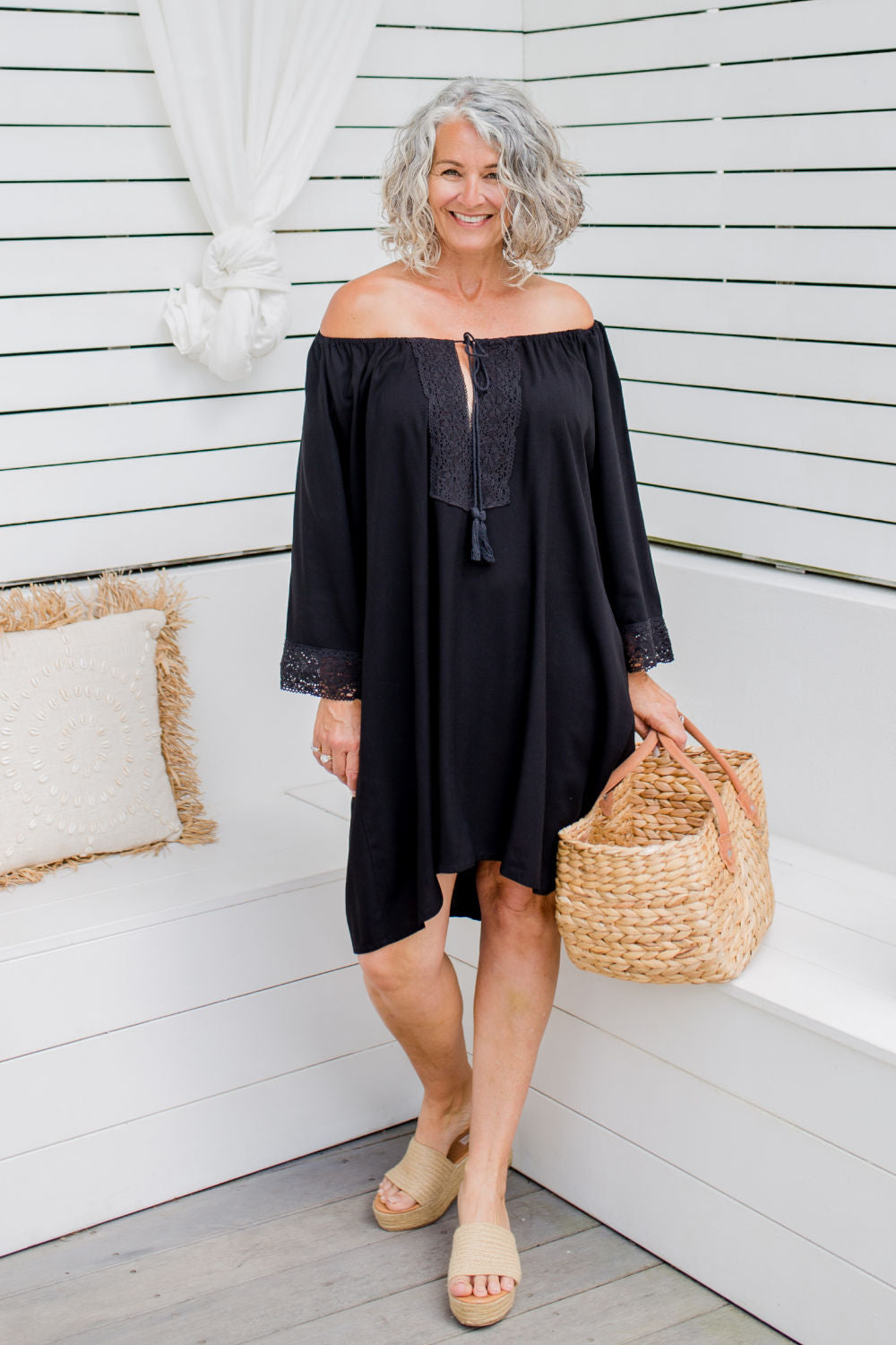 kaftan-beach-dress-black-lace-embellishment