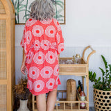 kaftan-short-summer-dress-red-white-dots