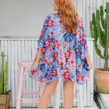 kimono-jacket-beach-cover-frangipani-blue-peach-red