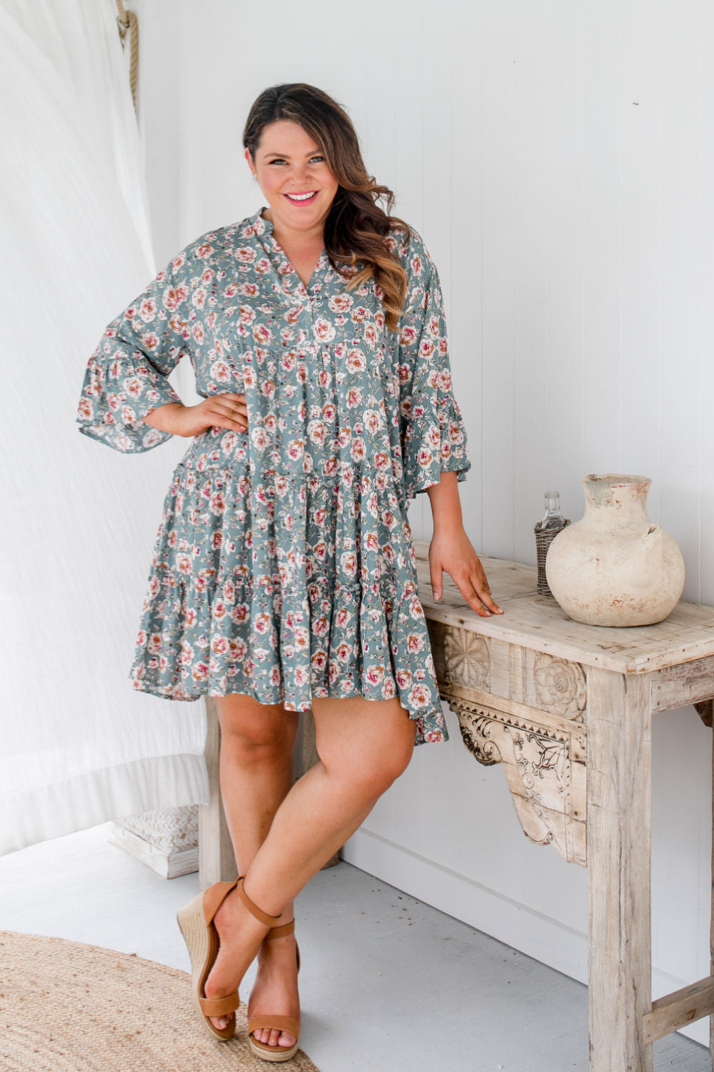    ladies-autumn-dress-grey-floral