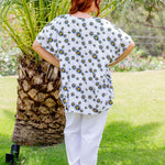    ladies-kaftan-top-white-floral-print-plus-size