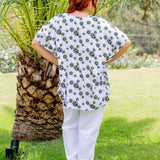    ladies-kaftan-top-white-floral-print-plus-size