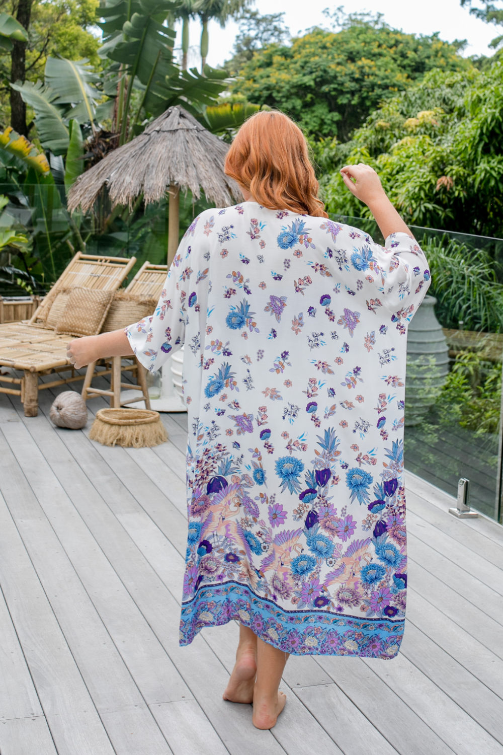 ladies-kimono-beach-jacket-blue-purple-floral-back