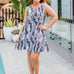     ladies-short-summer-dress-aline-black-white