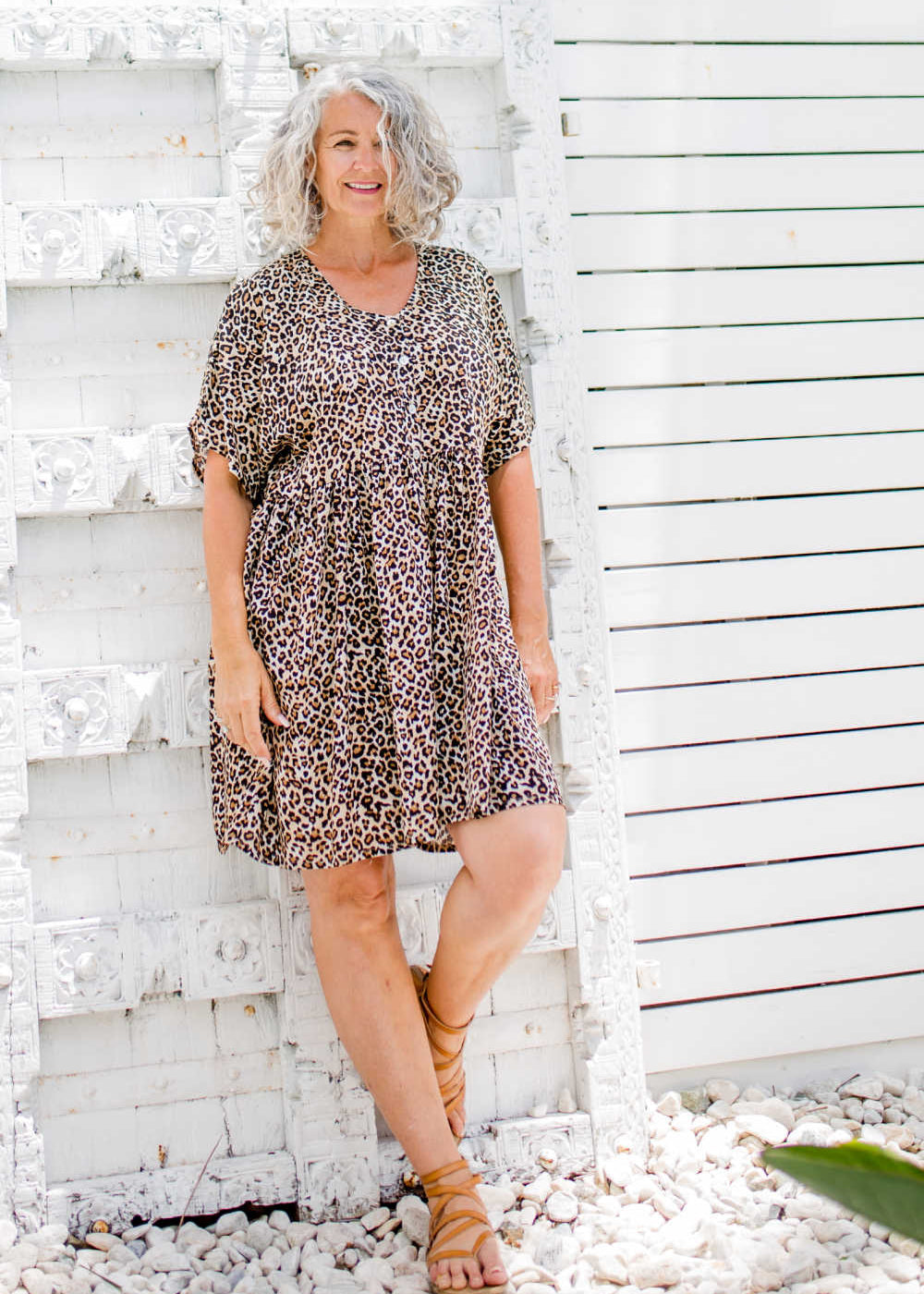 leopard-print-short-summer-dress