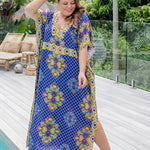 long-kaftan-dress-mandala-geometric-blue-purple-yellow