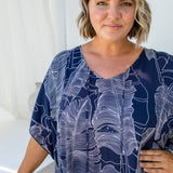 long-kaftan-resort-wear-dress-blue-white-leaf-design