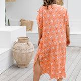 long-summer-kaftan-dress-orange-white-floral-design-plus-size