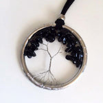black tree of life pendant necklace - Holley Day