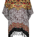 plus-size-kaftan-top-Mandala-design-brown-white-black