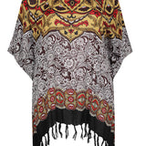 plus-size-kaftan-top-Mandala-design-brown-white-black