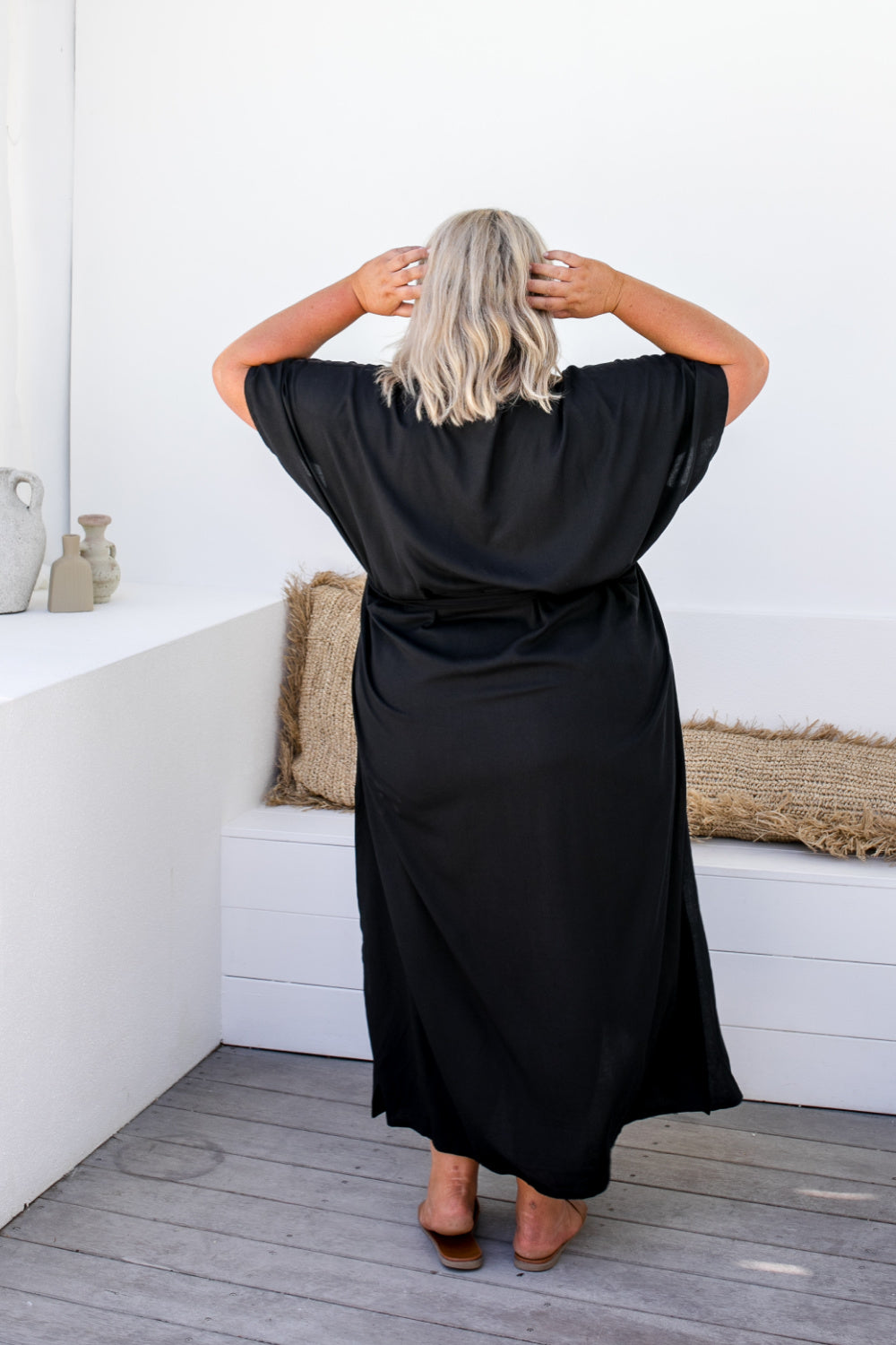     plus-size-long-kaftan-dress-black