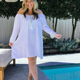    plus-size-short-kaftan-white-lace-trim