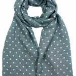 polka-dot-scarf-wrap-muted-blue-white