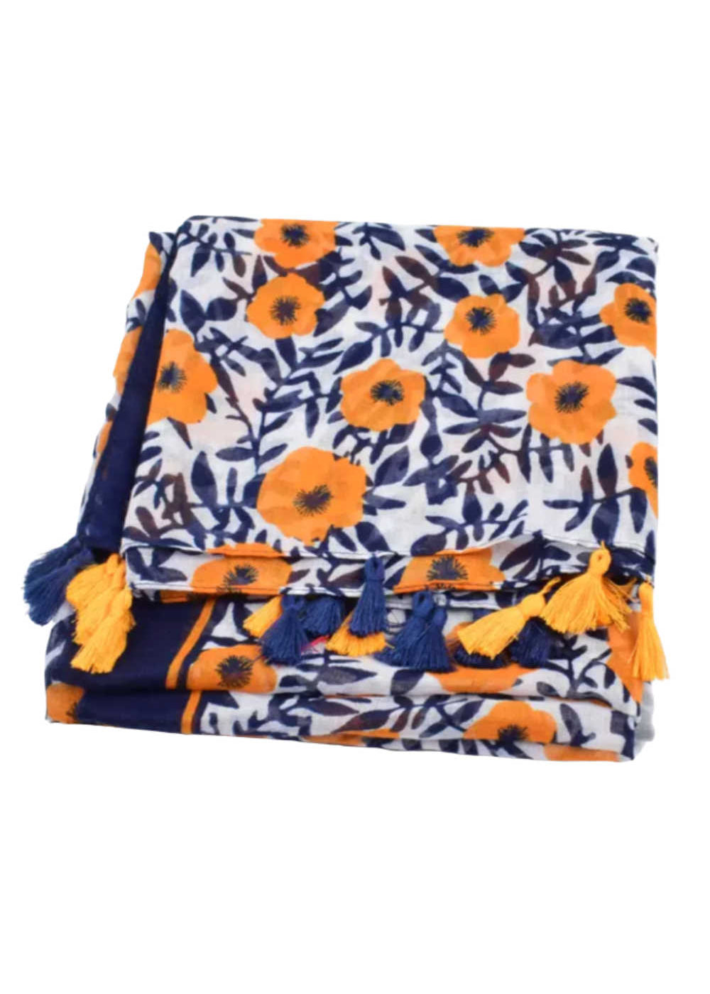 floral-scarf-blue-yellow-white