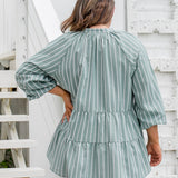 relaxed-fit-plus-size-summer-top-grey-white-stripe