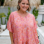    resort-wear-kaftan-top-peach-floral-border-print-design