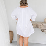    short-beach-kaftan-dress-resort-wear-white-lace-trim