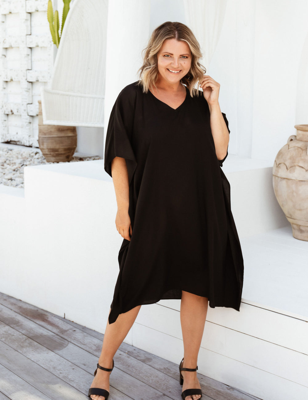    short-kaftan-black