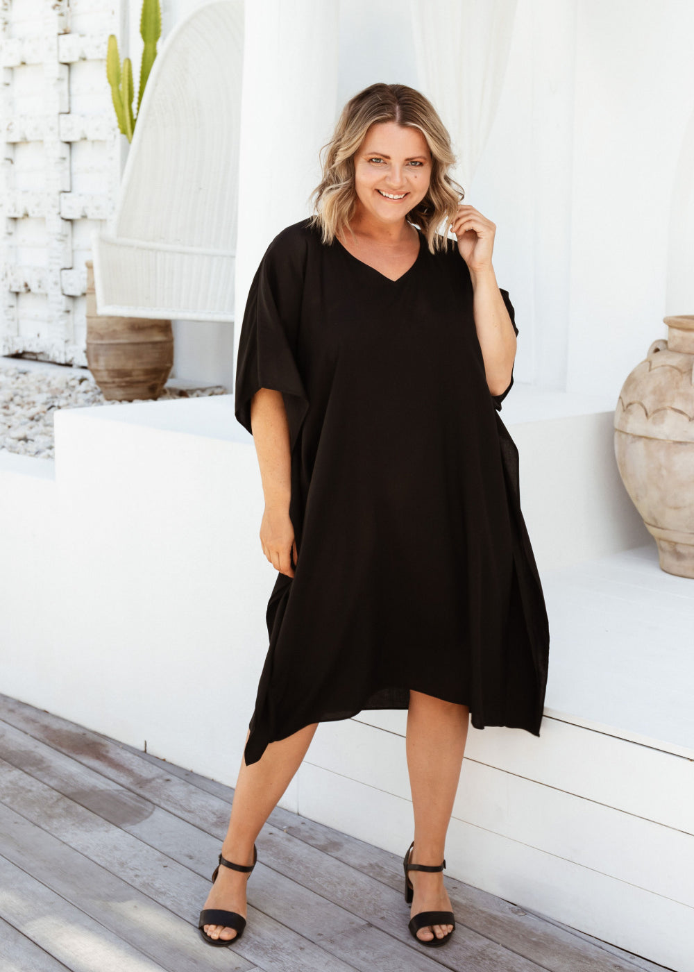    short-kaftan-black