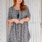    short-kaftan-dress-leopard-print-black-white-grey