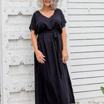 summer-dress-long-plus-size-black