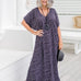 summer-maxi-kaftan-dress-black-white-polka